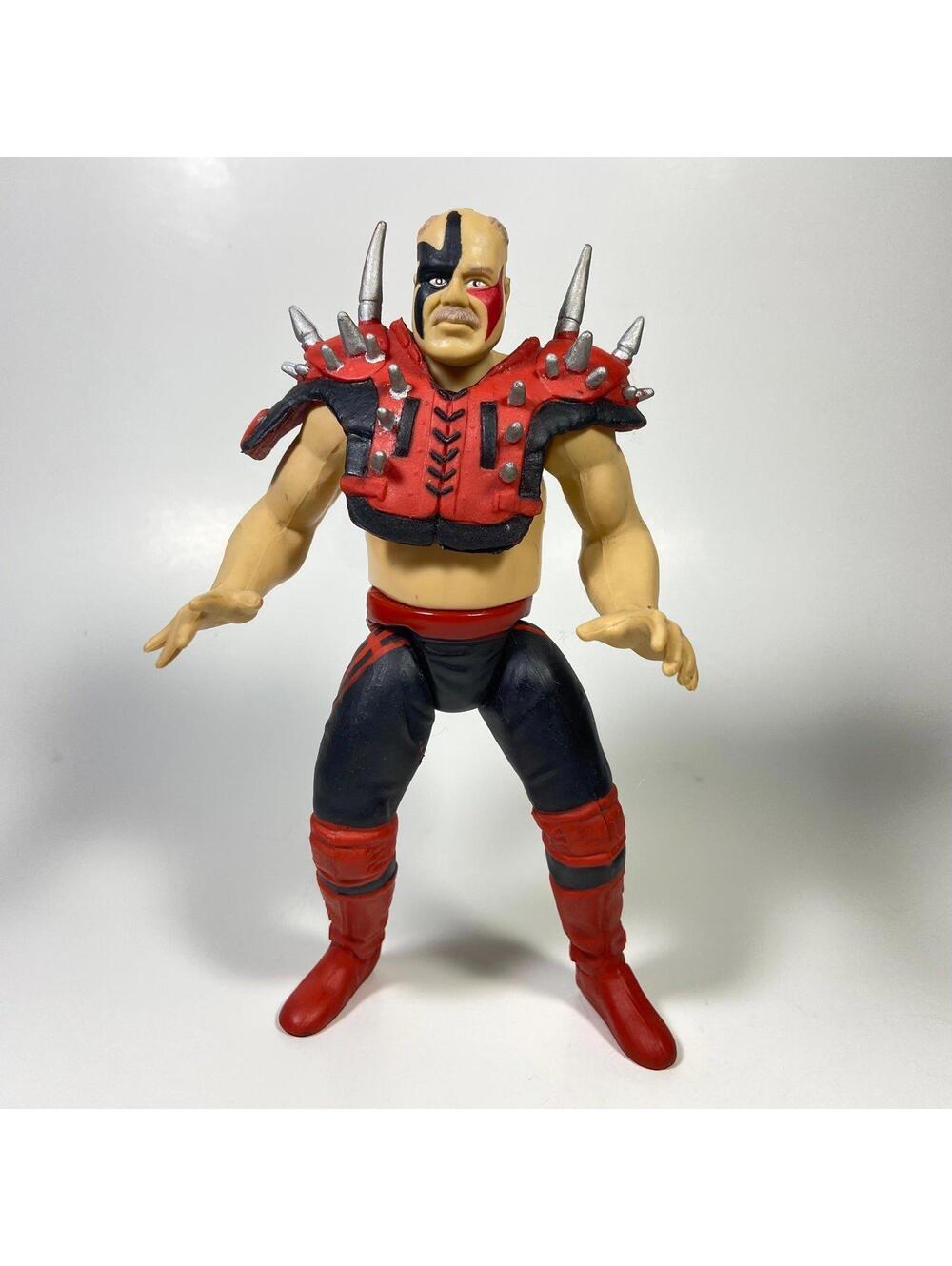 6” 1997 Jakks Pacific WWE WWF Bone Crunchin’ Legion Of Doom / Road Warriors Hawk